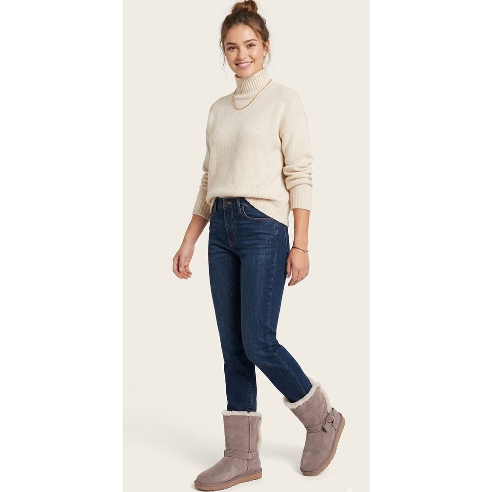 New❤️Koolaburra by UGG Suede Bow Boots sz10W